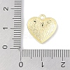Rack Plating Alloy Enamel Charms PALLOY-F018-13G-02-3