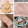 150Pcs 15 Styles Tibetan Style Alloy Charms FIND-AR0004-94-6