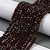 Baking Paint Imitation Jade Glass Bead Strands DGLA-A034-J2MM-A11-4