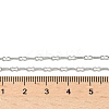 304 Stainless Steel Peanut Link Chain Necklaces for Women NJEW-U050-03P-5