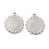 Non-Tarnish 304 Stainless Steel Pendants STAS-E182-13P-1