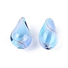 Transparent Handmade Blown Glass Globe Beads GLAA-T012-54A-2