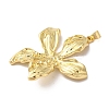 Rack Plating Brass & Cubic Zirconia Pendants KK-L216-068G-2