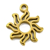 Laser Cut 304 Stainless Steel Charms LS-STAS-G323-01G-1