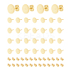 50Pcs 304 Stainless Steel Stud Earring Findings STAS-UN0059-21B-1
