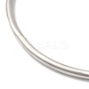 7Pcs 201 Stainless Steel Thin Plain Bangle Sets for Women BJEW-L664-022J-P01-3