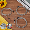 304 Stainless Steel Cable with TPU Sheathed AJEW-WH20006-36A-P-4