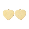 Ion Plating(IP) 304 Stainless Steel Pendants LS-STAS-P291-07G-2