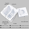 Plastic Artist Brush Basin Multifunction Paint Brush Tub TOOL-PH0001-24-6