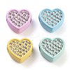 Opaque Resin European Beads RESI-M038-02-1