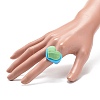 Cute 3D Resin Finger Ring RJEW-JR00538-06-3