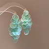 Shell Dangle Stud Earrings FS-WGED06D-20-1