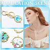 Rack Plating Ocean Theme Alloy Pendants FIND-SC0014-95-4