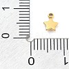 Ion Plating(IP) 304 Stainless Steel Charms STAS-P379-06A-G-3