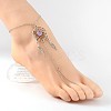316 Surgical Stainless Steel Anklets AJEW-AN00135-6