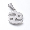Non-Tarnish 304 Stainless Steel Pendants STAS-L210-06H-P-01-1