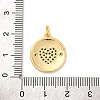 Brass Micro Pave Cubic Zirconia Pendants KK-U033-11G-03-3