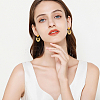 40Pcs Brass Clip-on Earring Findings KK-SP0001-14G-6
