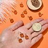 10Pcs Halloween Theme Transparent Resin Charms RESI-CJ0002-93-4