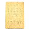 Paper Heat Press Thermal Transfer Crafts Puzzle DIY-TAC0010-16C-02-1