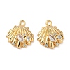 Ocean Brass Micro Pave Clear Cubic Zirconia Charms KK-B160-42G-07-1