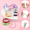 8 Rolls 8 Colors Strong Stretchy Beading Elastic Thread EW-FS0001-02-2