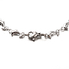 Tarnish Resistant 304 Stainless Steel Dolphin Link Bracelets X-BJEW-O076-03P-2