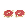 Alloy Enamel Pendants ENAM-S121-184E-3