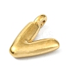 Ion Plating(IP) 304 Stainless Steel Pendants STAS-U033-02G-V-2