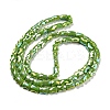 AB Color Plated Glass Beads Strands EGLA-P051-06B-B02-2