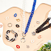 DIY Curb Chains Bracelets Necklaces Making Kits DIY-PH0009-27-5