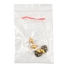 12 Sets 3 Colors Brass Magnetic Clasps KK-FS0001-55B-6