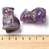 Natural & Synthetic Gemstone Carved Healing Mouse Figurines DJEW-D012-02G-4