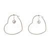 Stainless Steel Hoop Earrings Sets EJEW-JE04453-3