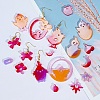 Kitten Earrings Pendants DIY Silicone Mold X1-DIY-Q033-08A-1