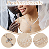 Alloy Cross Pendant Necklaces AJEW-FG00008-4