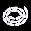 Opaque Glass Beads Strands GLAA-Q113-03A-C01-2