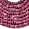Dyed Synthetic Imperial Jasper Beads Strands G-Z089-A03-E-5