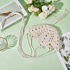 Polyester Weaving Flower Pots Net Pocket AJEW-WH20067-078-7