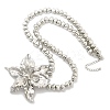 CCB Plastic Beaded Necklaces LS-NJEW-P319-01P-5