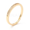 Sparking Cubic Zirconia Adjustbale Ring RJEW-I078-32G-NR-3