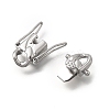 304 Stainless Steel Twister Clasps STAS-D382-05A-P-2