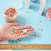 1000Pcs 4 Style Opaque Acrylic Beads MACR-CW0001-07-7