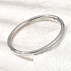 304 Stainless Steel & Cubic Zirconia Hinged Bangles BJEW-H644-07P-2