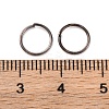 Brass Saw Cut Open Jump Rings KK-G514-01L-B-4