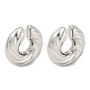 Non-Tarnish 304 Stainless Steel Cuff Earrings EJEW-G377-04B-1