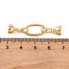 Brass Fold Over Clasps LS-KK-U016-21G-3