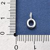 925 Sterling Silver with Cubic Zirconia Charms STER-Q004-01O-S-3