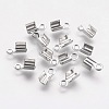 Tarnish Resistant 304 Stainless Steel Folding Crimp Ends STAS-K166-12P-1