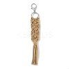 Handmade Macrame Nylon Thread Pendant Decorations HJEW-P019-05P-06-2